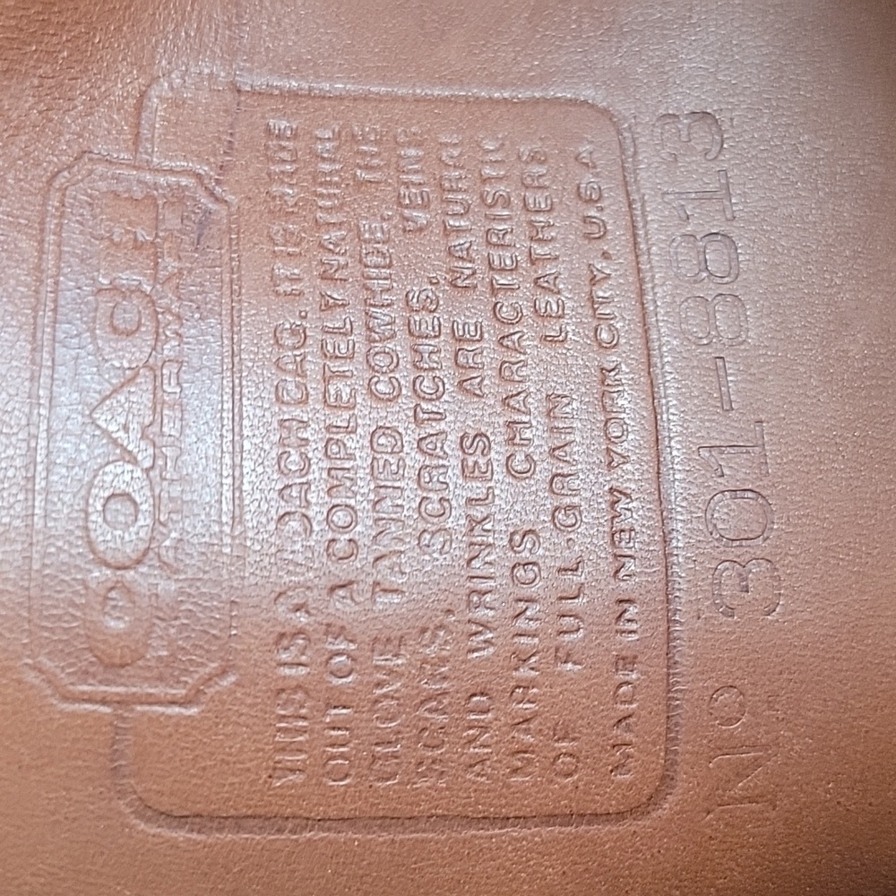 Coach City Bag Brown Vintage EUC - Picture 10 of 16